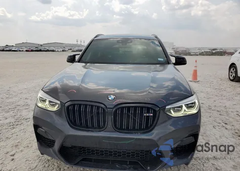 2021 BMW X3 M Competition z USA, uszkodzony, nr VIN 5YMTS0C08M9F87661